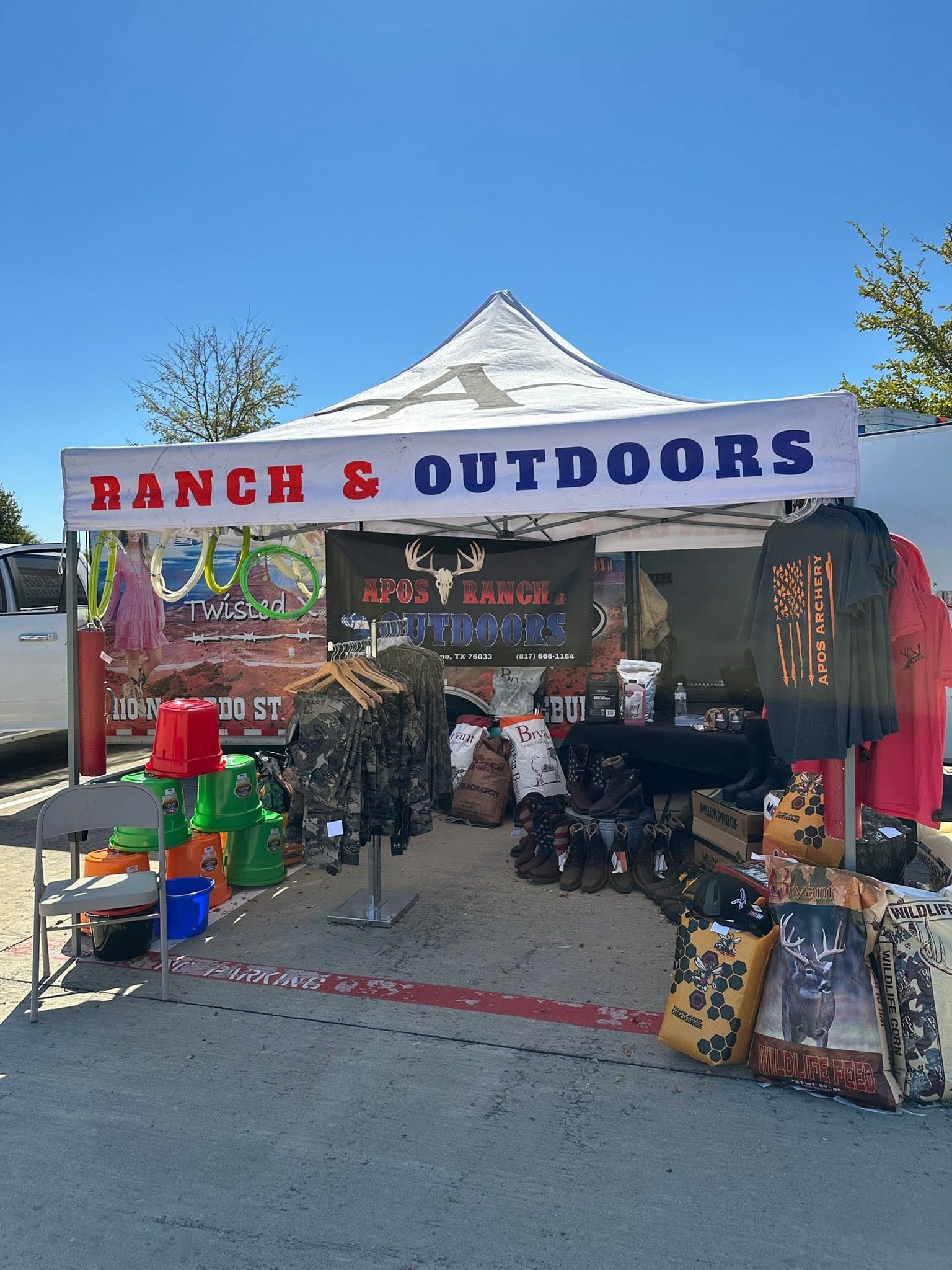 APOS Ranch & Outdoors booth or product photo