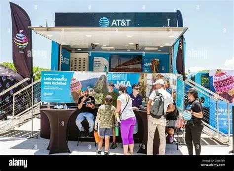 AT&T booth or product photo