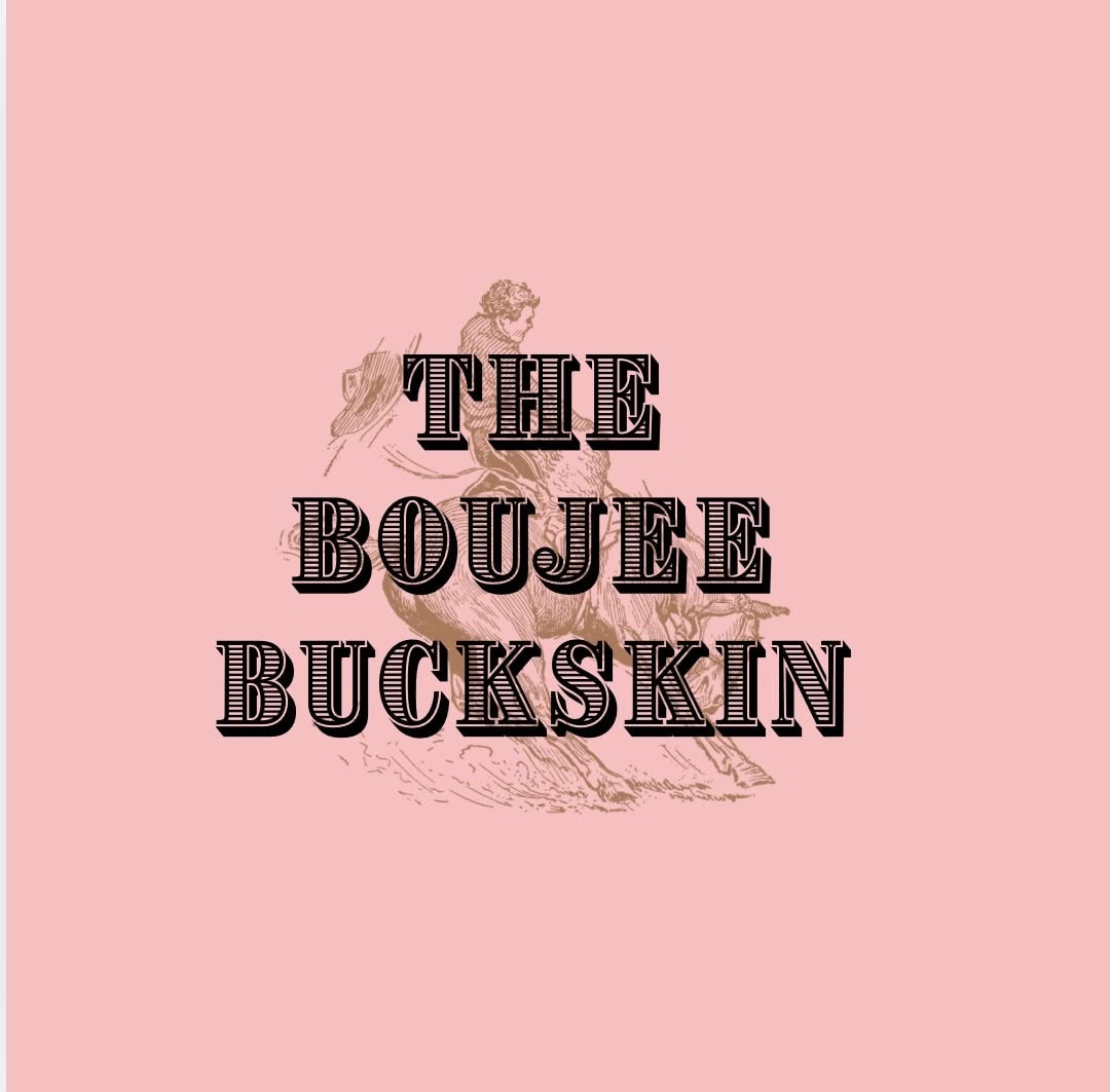 The Boujee Buckskin logo